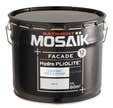 Peinture façade D2 Hydropliolote supp exposés MOSAIK Mat Blanc 10L