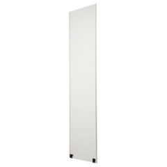 Porte de placard coulissante - 1 Vantail décor Frêne Blanc 10x600x2500mm 1