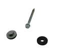 Kit fixation profil vissable gris Long.16 mm