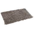 Tapis de bain coton chenille bleu