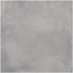 Carrelage intérieur gris effet béton l.75 x L.75 cm Ouest 0