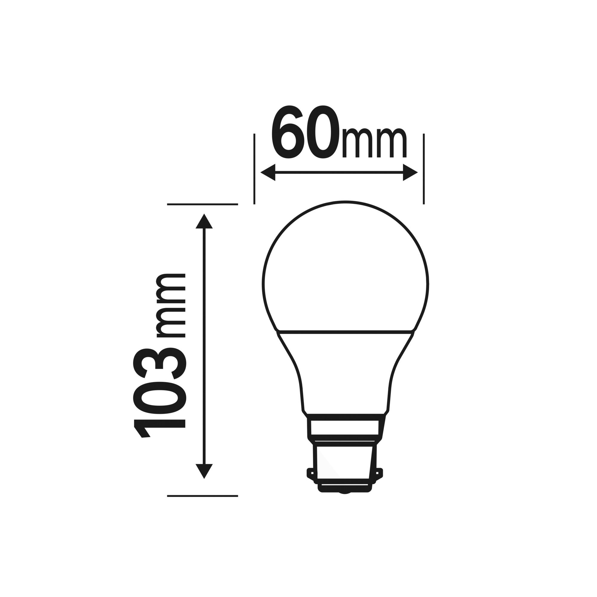 Ampoule LED B22 blanc chaud - ZEIGER 2