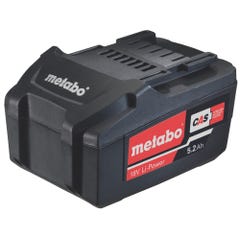 Bloc Batterie 18 V, 5,2 Ah Li-Power - METABO 0