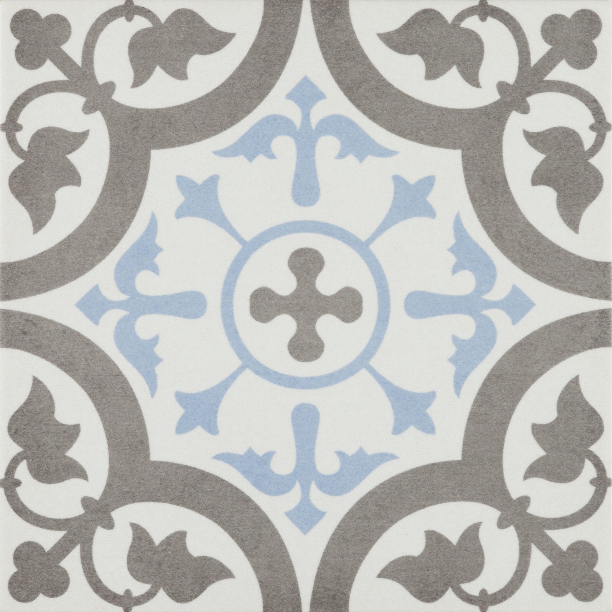 Carrelage intérieur motif l.22,3 x L.22,3 cm Great celeste 3