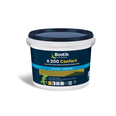 Colle carrelage en pâte D2ET blanc 8 Kg A200 confort - BOSTIK 0