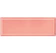Faïence rose brillant l.10 x L.30 cm Metro