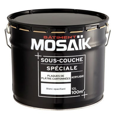 MOSAIK Sous-couhe acrylique plaque de plâtre 4 L