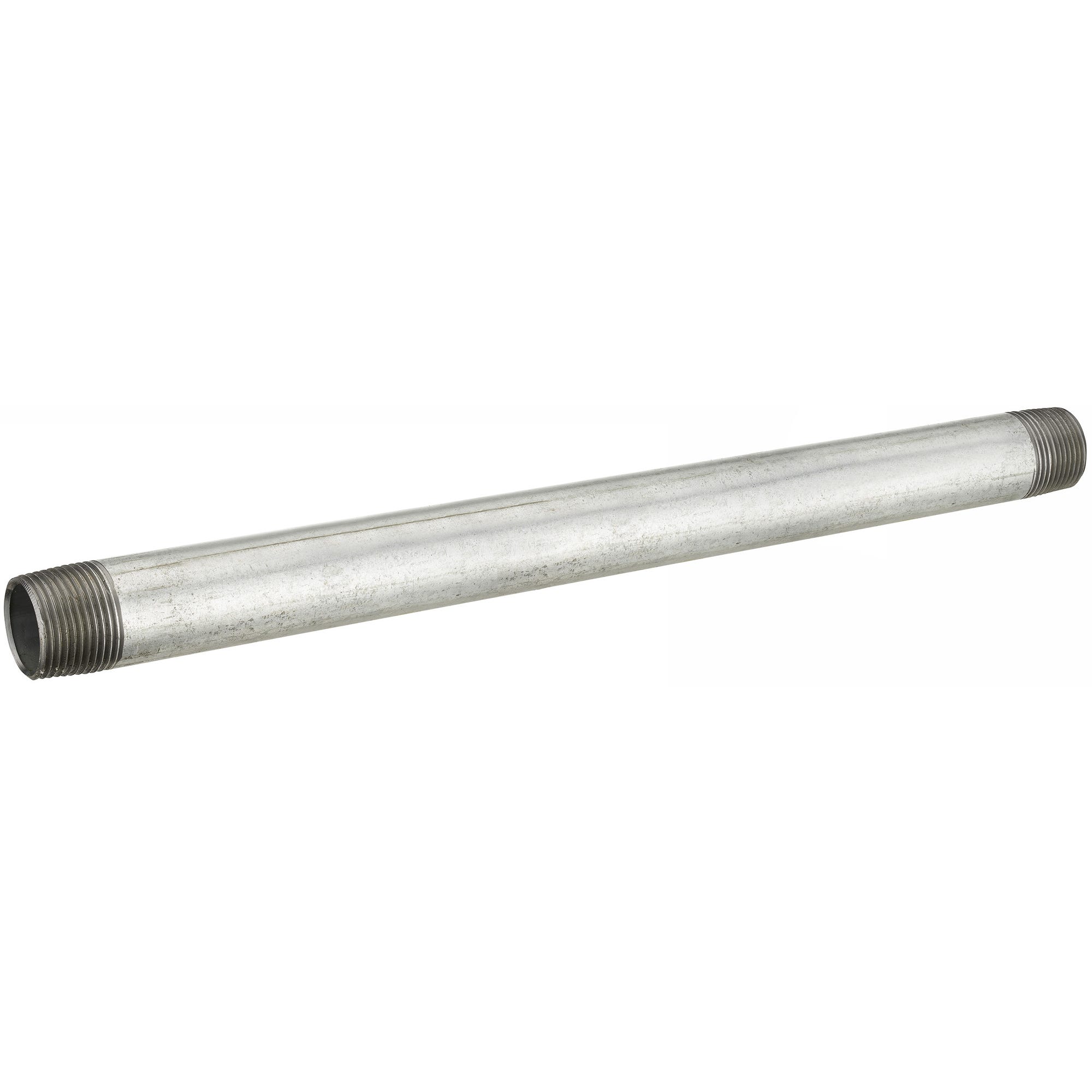 Tube acier galvanisé 20 x 27 (3/4") Long.20 cm 1