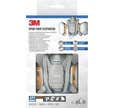 Kit 1/2 Masque de protection respiratoire A2P3 pour pulvérisation de peinture 3M™ 6502QL