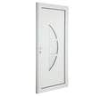 PORTE d’entrée ALUMINIUM VéNéSIA BLANC H215XL90 DROIT