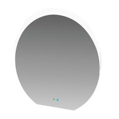 Miroir rétroéclairé Bluetooth l.100 x H.100 cm 