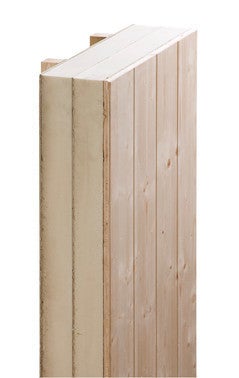 Panneau De Toiture R 6 1 L 300 X L 59 Cm Ep 130 Mm Pannotec Confort Volige Soprema Bricoman