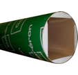 Tube de coffrage careron 25 x 25 cm Long.3 m