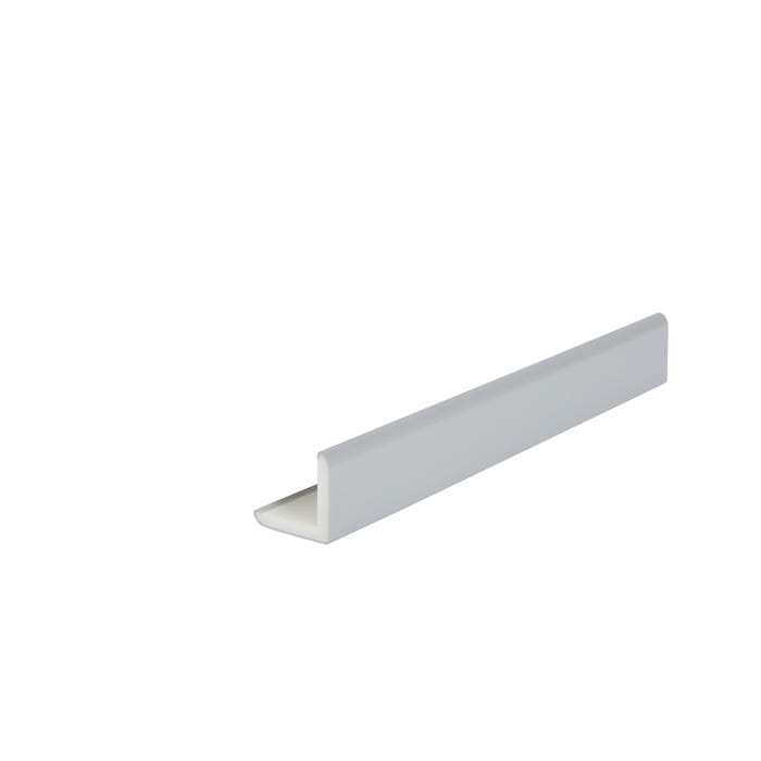 Angle PVC celullaire gris clair 25 x 25 mm Long.2,5 m 0