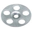 Lot de 10 rondelles métalliques pour panneaux Diam.35 mm - WEDI