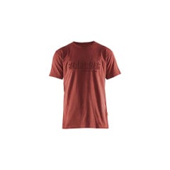 T-shirt de travail 3D rouge T.4XL - BLAKLADER 4