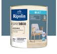 Peinture intérieure multi-supports acrylique mat bleu madura 0,5 L Esprit déco - RIPOLIN