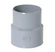 Manchette de réparation PVC mâle/femelle Diam.100/93 mm
