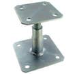 PIED POTEAU REGLABLE AVANT POSE 100/150