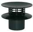 Extracteur statique Diam 100mm coloris Noir