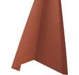 Rive sur mur pour plaque rouge Long.210 cm