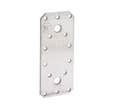 PLATINE MULTI TROUS 145X55 Epaisseur 2,5 mm