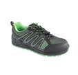 Chaussure de sécurité basse S1P Noir/Vert T.45 ZIP - KAPRIOL