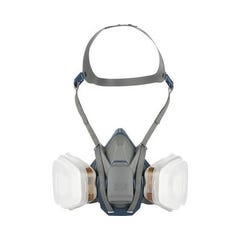 Kit 1/2 Masque de protection respiratoire A2P3 pour pulvérisation de peinture 3M™ 6502QL