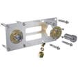Kit de fixation de robinetterie PER à compression entraxe 150 mm femelle 15 x 21 (1/2") Diam.12 mm Robifix - WATTS