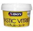 Mastic vitrier huile de lin blanc 500 g - ONYX