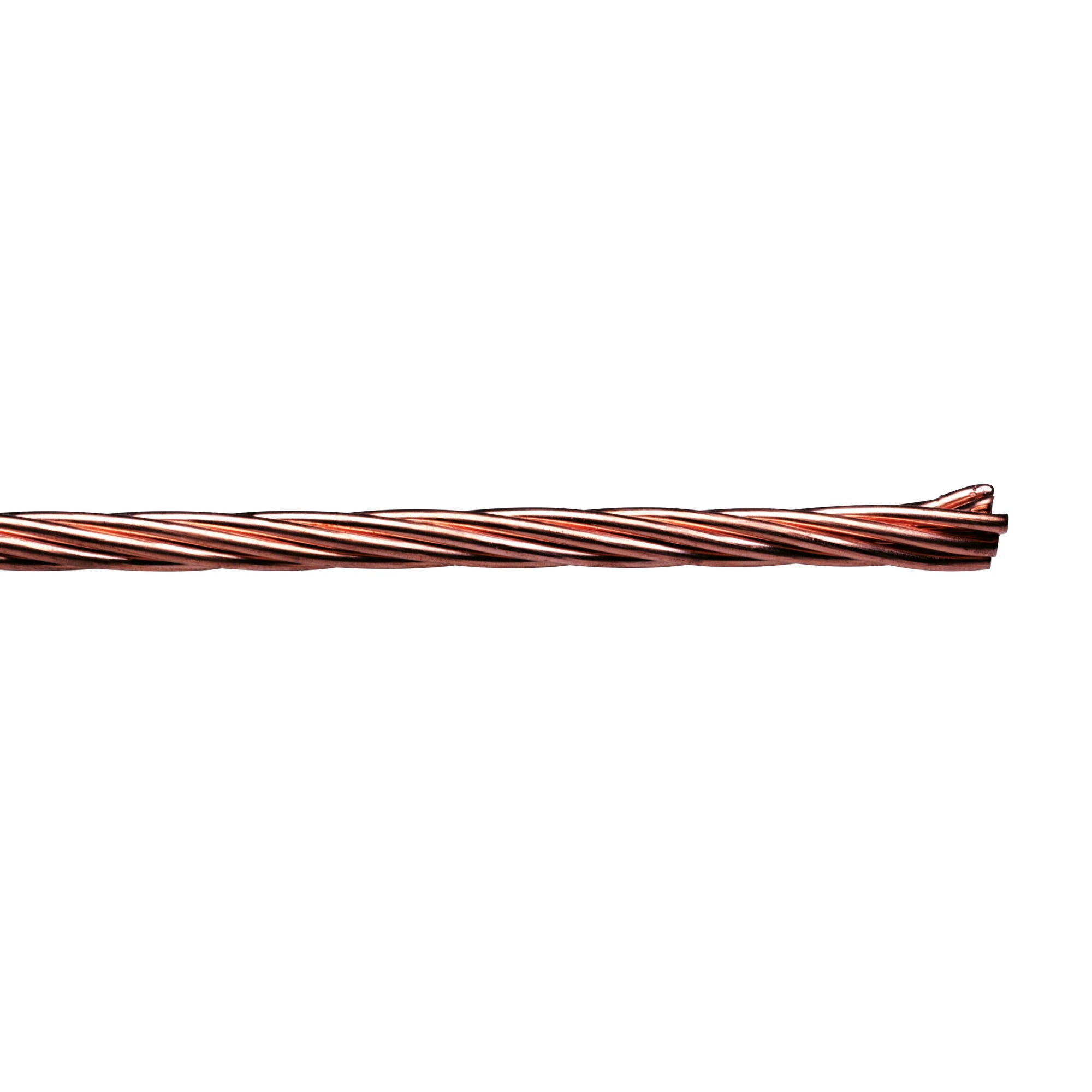 Câble de terre en cuivre nu  25 mm² L.25 m 1
