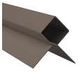 Angle extérieur brun fumé HPlank MetalTrim