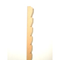 Crémaillère hêtre 18 x 18 mm Long.2 m - SOTRINBOIS 0