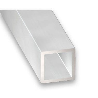 Tube carré aluminium 16 x 16 mm L.100 cm 0