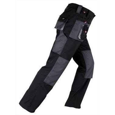 Pantalon de travail gris/noir T.L Smart - KAPRIOL 0
