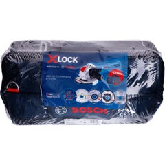 Kit X-Lock 1000W Diam.125 mm métal + meuleuse + sac pro - BOSCH PROFESSIONAL 1