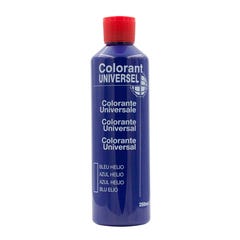 Colorant universel pour peinture aqueuse ou solvantée bleu helio 250ml
