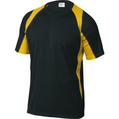 T-shirt bali noir/jaune tm - DELTA PLUS   0