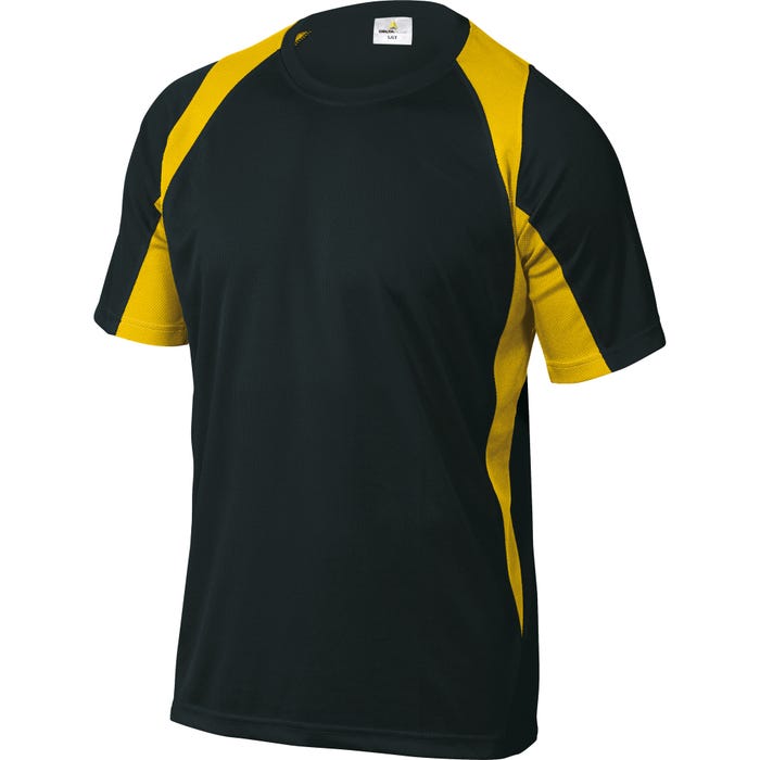 T-shirt bali noir/jaune tm - DELTA PLUS   0