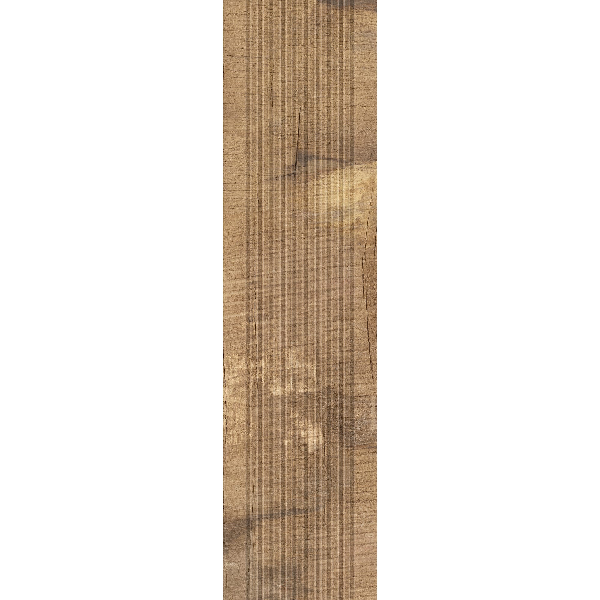 Carrelage sol extérieur effet bois l.20,2 x L.80,2 cm - Malta Brown 0