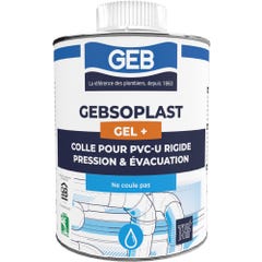 Colle PVC 1 L Gebsoplast Gel Plus - GEB 0