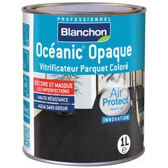 Vitrificateur parquet colore opaque gris 1 L Océanic - BLANCHON 0