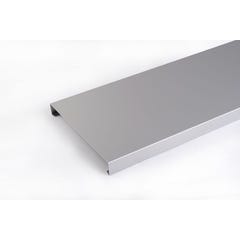 Couvertine aluminium gris L.200 x l.27 cm 0