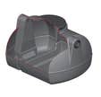 BAC DEGRAISSEUR 200 L POLY SEBICO