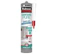 Mastic silicone sanitaire anti-fongique blanc 280 ml Pure - RUBSON