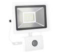 PROJECTEUR LED DETECTEUR SLIM GEKKO BLANC