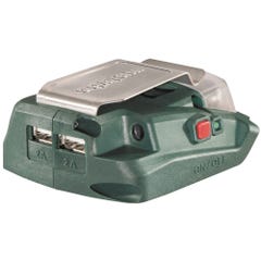Adaptateur USB pour batterie d'outils sans fil 18V livré sans batterie - 600288000 METABO 2