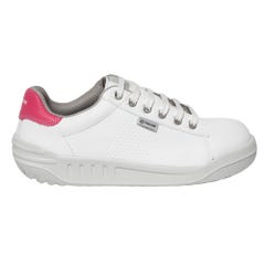 Chaussure de sécurité  basse sport S3 blanc/rose T.35 07jamma*88 96 - PARADE 0