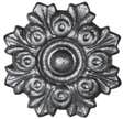 Rosace fonte Diam.105 mm