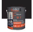 Peinture fer antirouille glycéro int/ext brillant noir profond 2.5 L - ADDICT